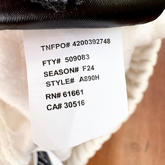 The North Face Half Dome Fleece Womens Sweatpants XS Cream - Picture 10 of 10